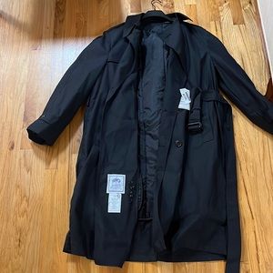 DSCP Men's Garrison Collection Trench Coat | Black